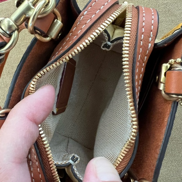 Authentic Coach Mini Rouge Crossbody - Picture 6 of 6